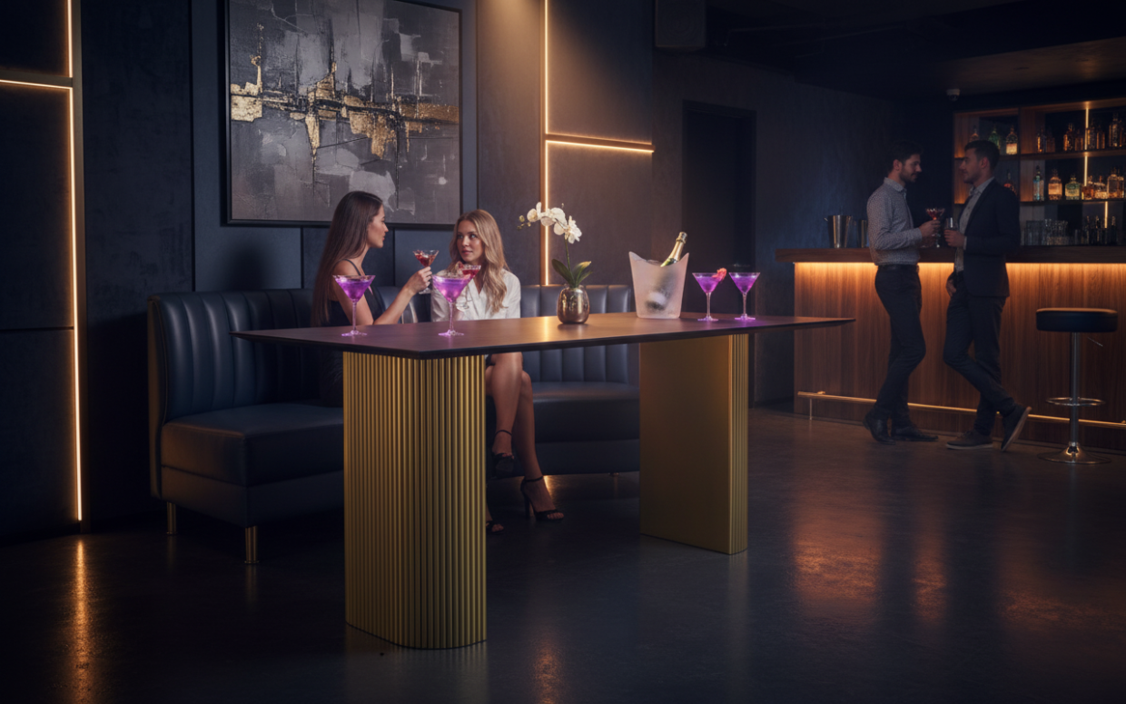 Подстолье EL GRECO Medio золотистый_2